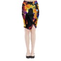 Midi Wrap Pencil Skirt 
