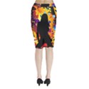Midi Wrap Pencil Skirt 