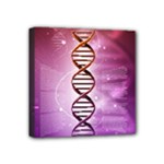 Dna Mini Canvas 4  x 4  (Stretched)