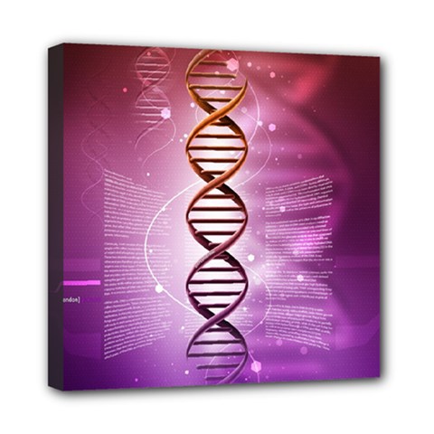 Dna Mini Canvas 8  x 8  (Stretched) from ArtsNow.com
