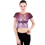 Dna Crew Neck Crop Top
