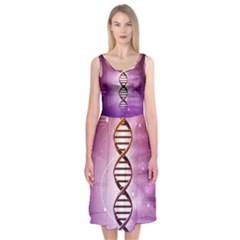 Dna Midi Sleeveless Dress from ArtsNow.com