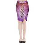 Dna Midi Wrap Pencil Skirt