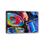 Dram Abstrak Mini Canvas 6  x 4  (Stretched)