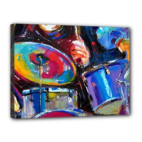 Dram Abstrak Canvas 16  x 12  (Stretched) from ArtsNow.com