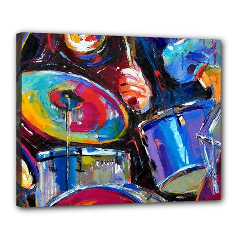 Dram Abstrak Canvas 20  x 16  (Stretched) from ArtsNow.com