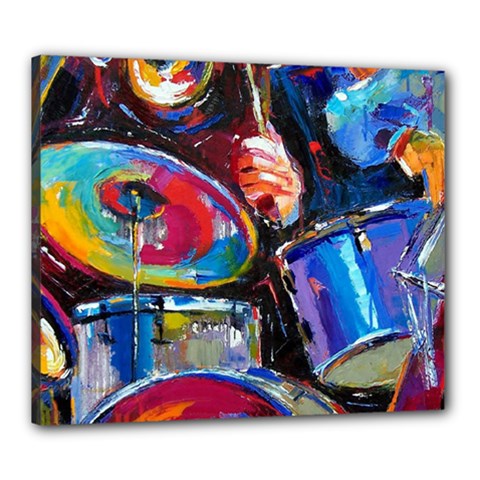 Dram Abstrak Canvas 24  x 20  (Stretched) from ArtsNow.com