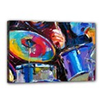 Dram Abstrak Canvas 18  x 12  (Stretched)