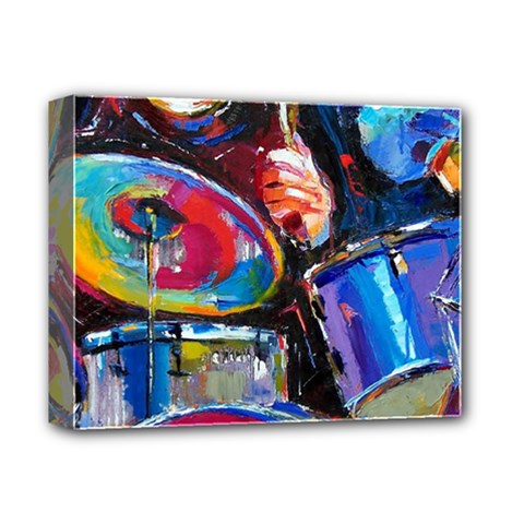 Dram Abstrak Deluxe Canvas 14  x 11  (Stretched) from ArtsNow.com