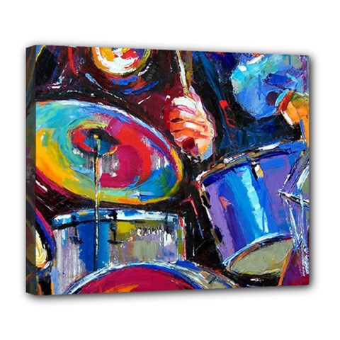 Dram Abstrak Deluxe Canvas 24  x 20  (Stretched) from ArtsNow.com