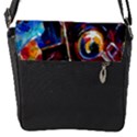 Flap Closure Messenger Bag (S) 