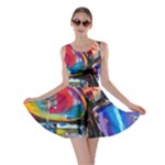 Dram Abstrak Skater Dress