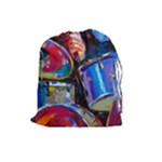 Dram Abstrak Drawstring Pouch (Large)