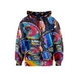 Dram Abstrak Kids  Zipper Hoodie
