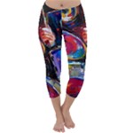 Dram Abstrak Capri Winter Leggings 