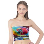 Dram Abstrak Tube Top