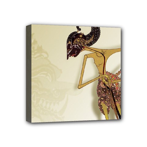 Gunungan Wayang Wallpaper Mini Canvas 4  x 4  (Stretched) from ArtsNow.com