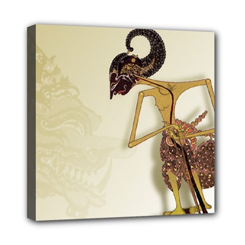Gunungan Wayang Wallpaper Mini Canvas 8  x 8  (Stretched) from ArtsNow.com