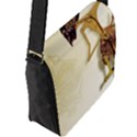 Flap Closure Messenger Bag (L) 