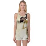 Gunungan Wayang Wallpaper One Piece Boyleg Swimsuit