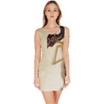 Gunungan Wayang Wallpaper Bodycon Dress