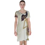 Gunungan Wayang Wallpaper Short Sleeve Nightdress