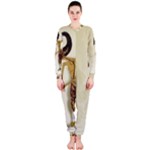 Gunungan Wayang Wallpaper OnePiece Jumpsuit (Ladies)
