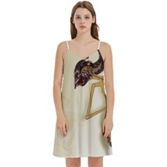 Mini Camis Dress With Pockets 
