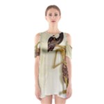 Gunungan Wayang Wallpaper Women s Cutout Shoulder One Piece