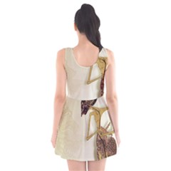 Scoop Neck Skater Dress 