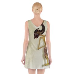 V-Neck Sleeveless Dress 