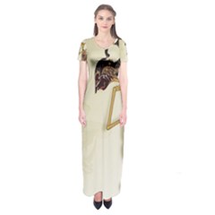 Short Sleeve Maxi Dress 
