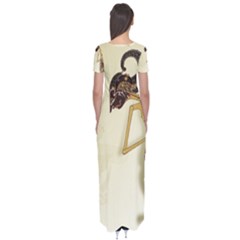 Short Sleeve Maxi Dress 