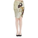Midi Wrap Pencil Skirt 