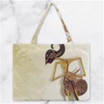 Gunungan Wayang Wallpaper Medium Zipper Tote Bag