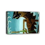 Lukisan Wayang Kulit Mini Canvas 6  x 4  (Stretched)