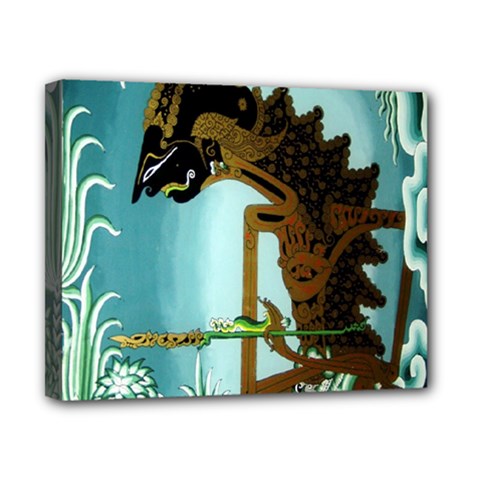 Lukisan Wayang Kulit Canvas 10  x 8  (Stretched) from ArtsNow.com