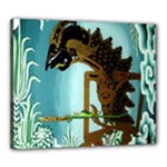 Lukisan Wayang Kulit Canvas 24  x 20  (Stretched)