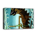 Lukisan Wayang Kulit Deluxe Canvas 18  x 12  (Stretched)