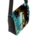 Flap Closure Messenger Bag (S) 