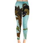 Lukisan Wayang Kulit Leggings 