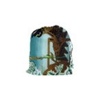 Lukisan Wayang Kulit Drawstring Pouch (Small)