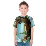 Lukisan Wayang Kulit Kid s Cotton Tee