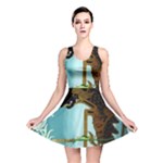 Lukisan Wayang Kulit Reversible Skater Dress