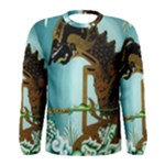 Lukisan Wayang Kulit Men s Long Sleeve Tee