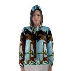 Women s Hooded Windbreaker 