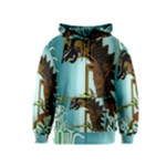 Lukisan Wayang Kulit Kids  Zipper Hoodie