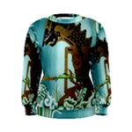 Lukisan Wayang Kulit Women s Sweatshirt