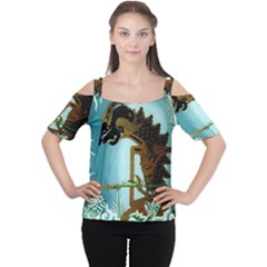 Cutout Shoulder T-Shirt 