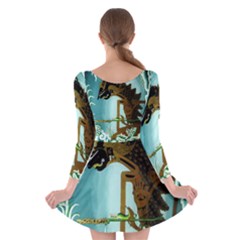 Long Sleeve Skater Dress 